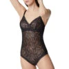 Body En Dentelle Sans Armatures Air De Lou Noir