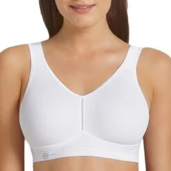 Brassière De Sport Sans Couture Light & Firm Blanc