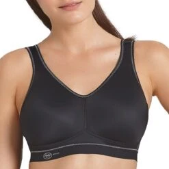 Brassière De Sport Sans Couture Light & Firm Noir