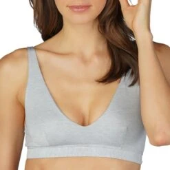 MEY Brassière Triangle Sans Armature Mood Light Grey Melange