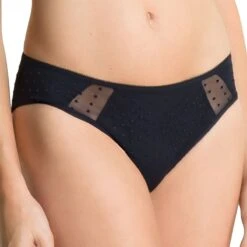 Culotte Chic à Plumetis Perfect Séduction Noir