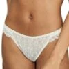 Underprotection Culotte Coupe Brésilienne En Dentelle Ajourée Vegan Fabienne Creme