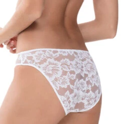 MEY Culotte En Dentelle Et Microfibre éco-responsable Amazing Blanc