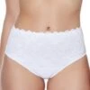 Wacoal Culotte Galbante Taille Haute Eglantine Blanc