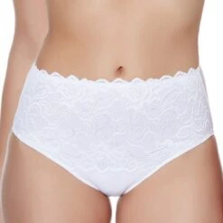 Wacoal Culotte Galbante Taille Haute Eglantine Blanc