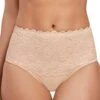 Wacoal Culotte Galbante Taille Haute Eglantine Crème Brûlée