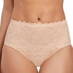 Wacoal Culotte Galbante Taille Haute Eglantine Crème Brûlée