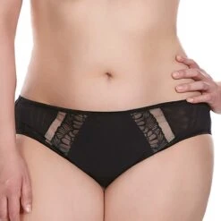 ELOMI Culotte Grande Taille Kiki Noir