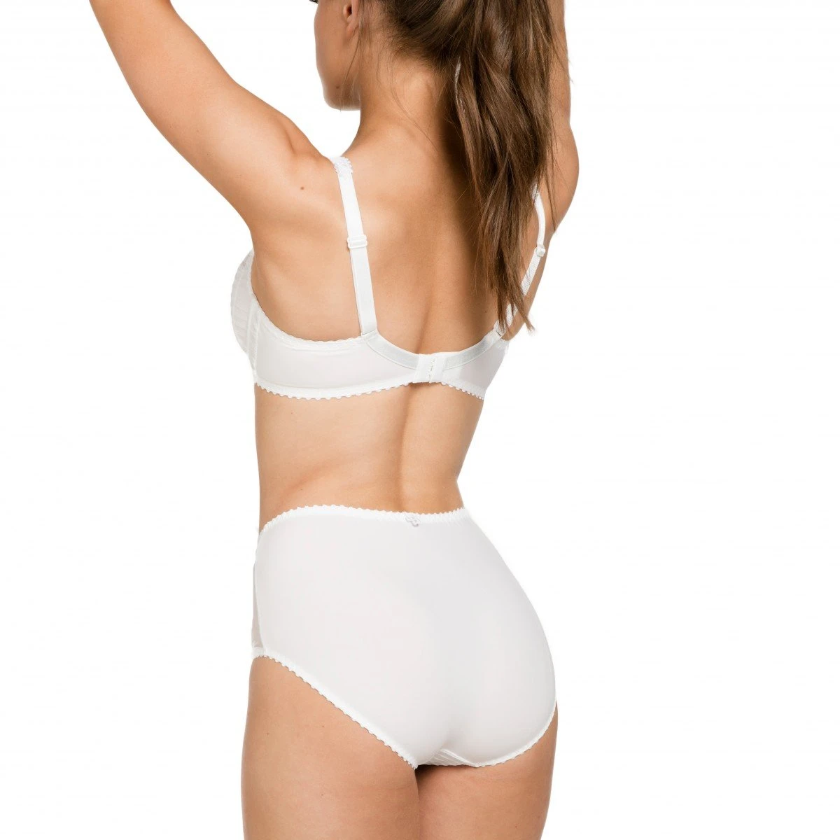 Culotte Haute Classique Elise Blanc – Image 2