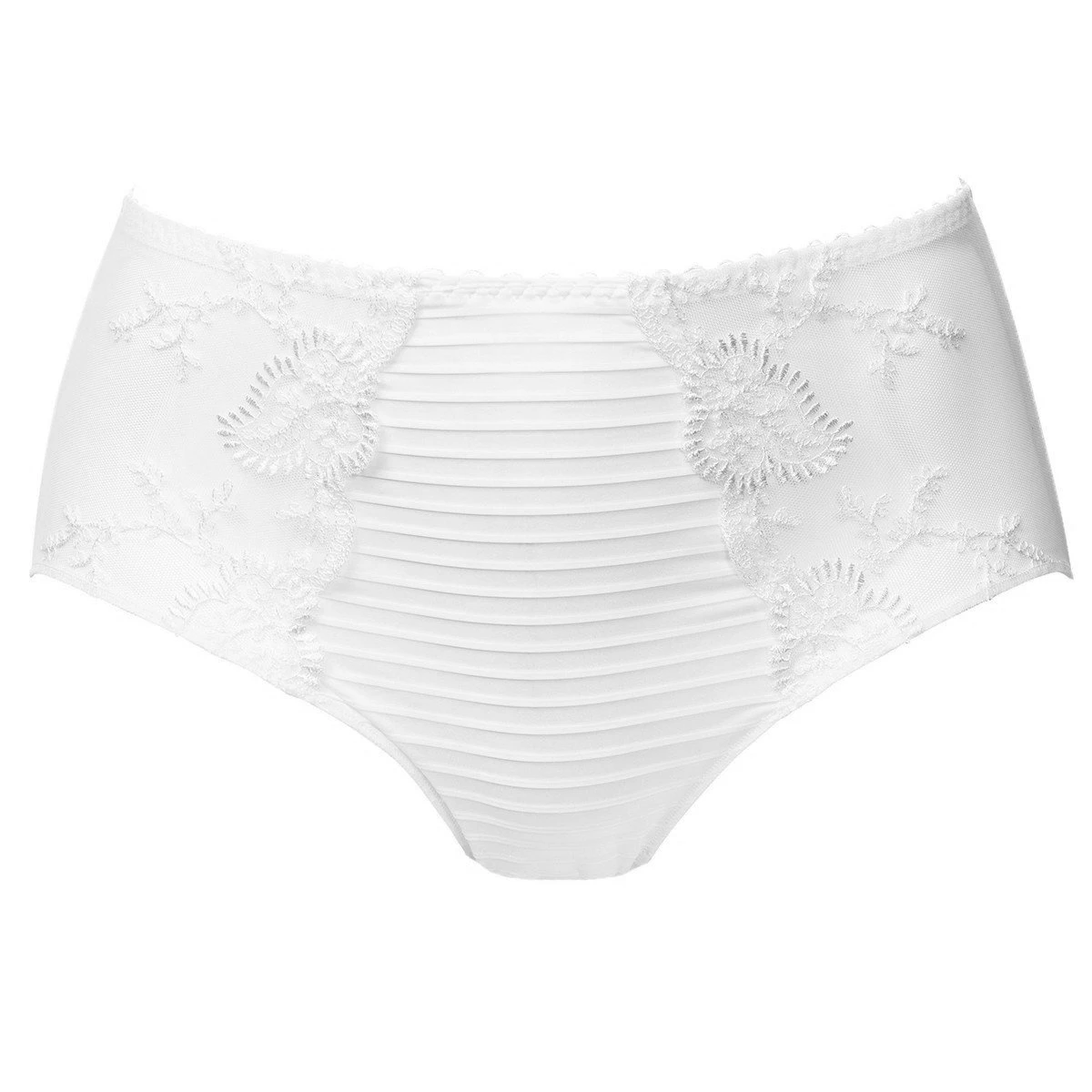 Culotte Haute Classique Elise Blanc – Image 3