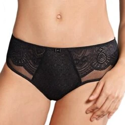 Rosa Faia Culotte En Dentelle Selma Noir