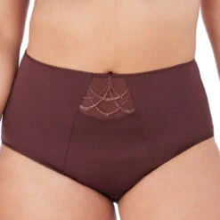 ELOMI Culotte Taille Haute Cate Raisin