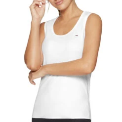 Eden Park Débardeur Col Rond Blanc
