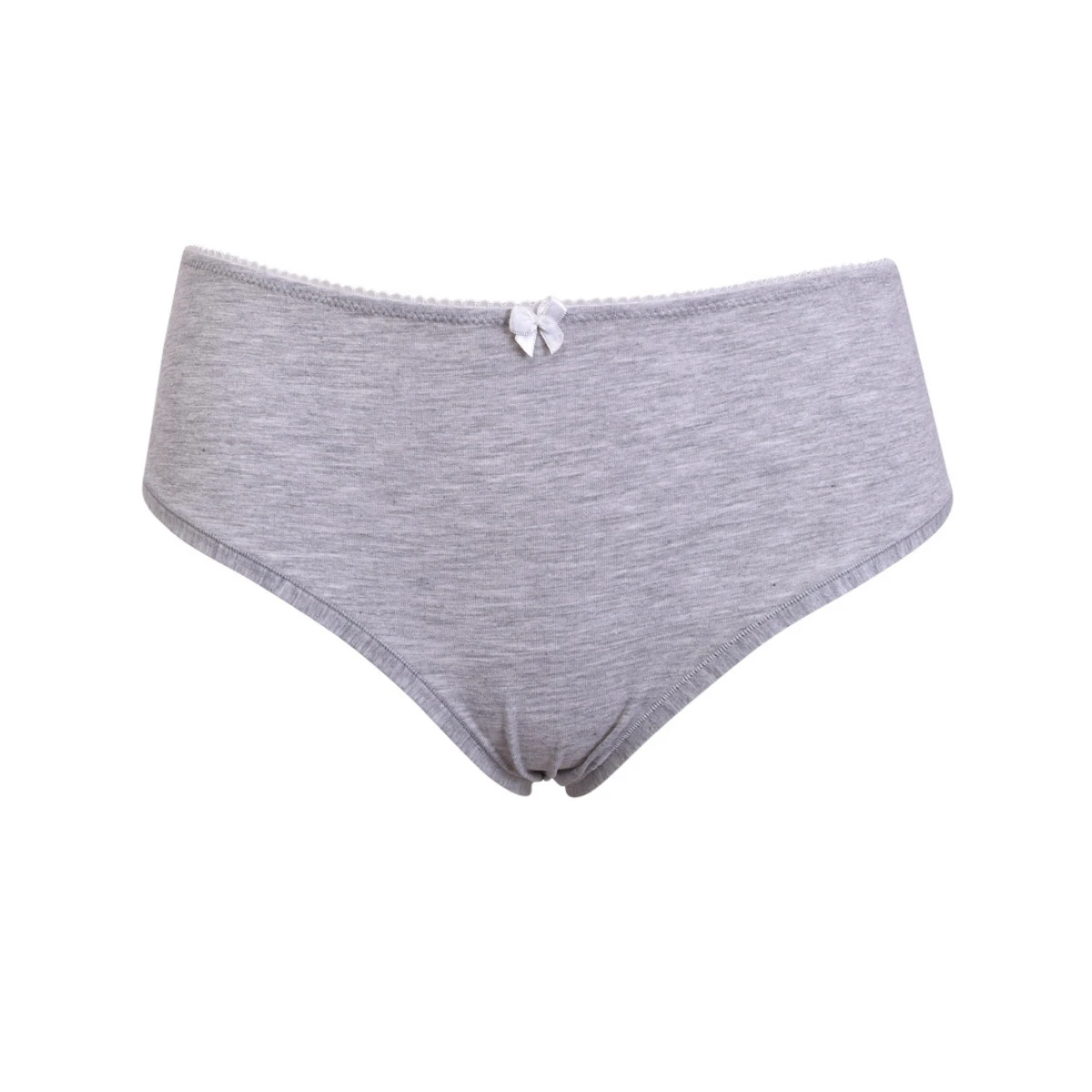 Lot De 3 Culottes Grises En Coton Biologique True – Image 5