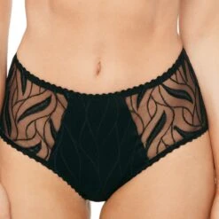 Maxi Culotte En Tulle Brodé Julia Noir