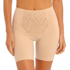 Wacoal Panty Sculptant Anti-frottement Taille Haute Raffiné Frappé