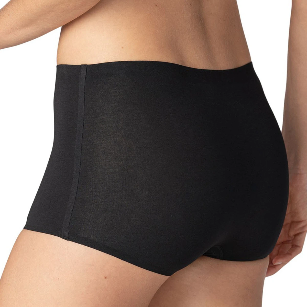 MEY Short Sans Coutures Natural Second Me Noir – Image 2