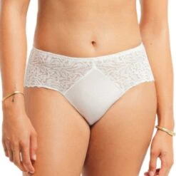Shorty Avec Broderies Irisées Electric Waves Nacre