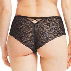 Shorty Avec Broderies Scintillante Electric Waves Noir