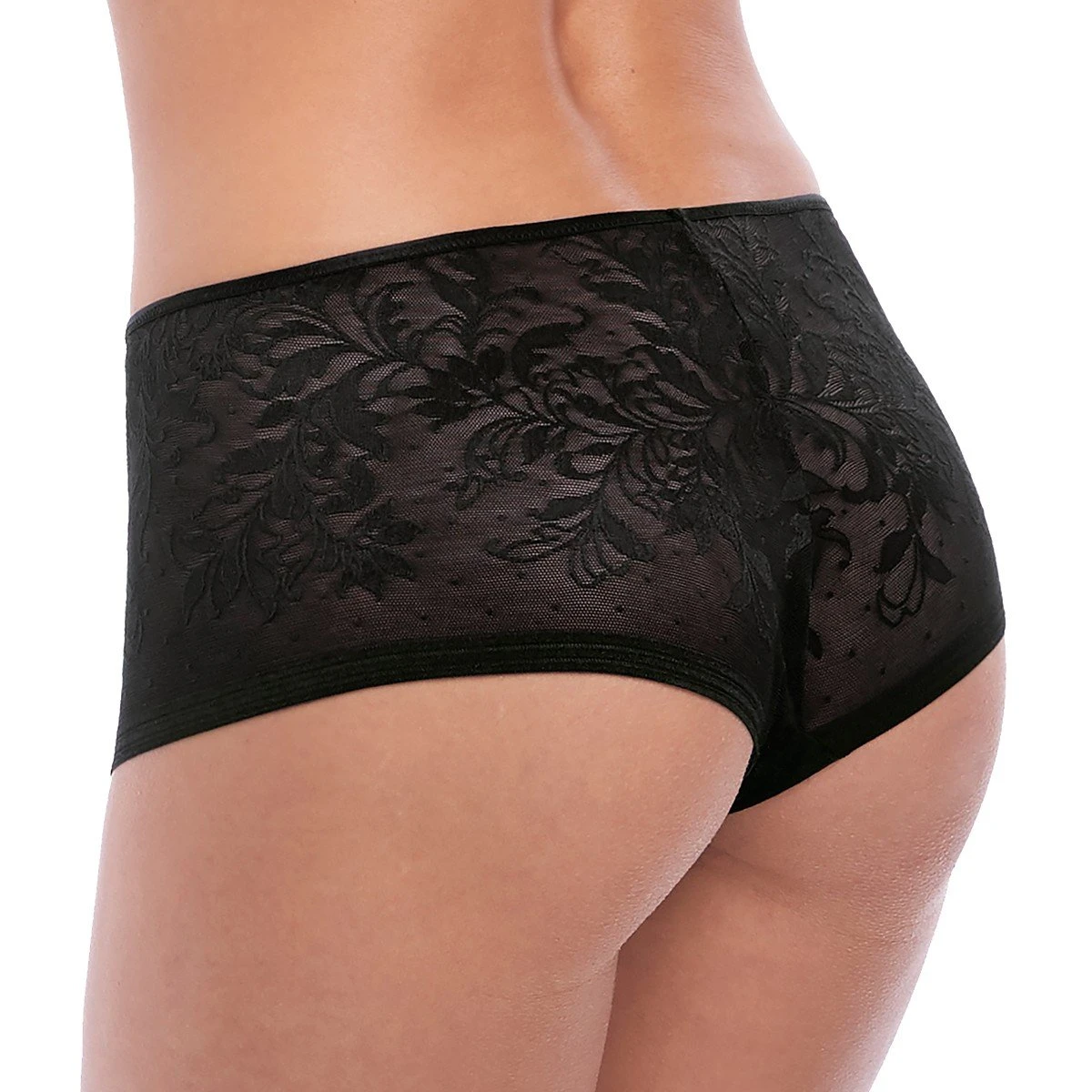 Wacoal Shorty Bords Plats Net Effects Noir – Image 2