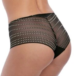 Wacoal Shorty Chic Respect Noir Champagne