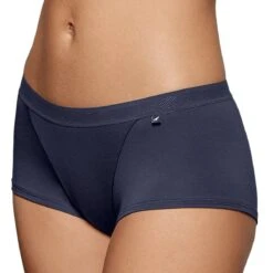Shorty Confort En Lyocell Soft Premium Travel Bleu Nuit