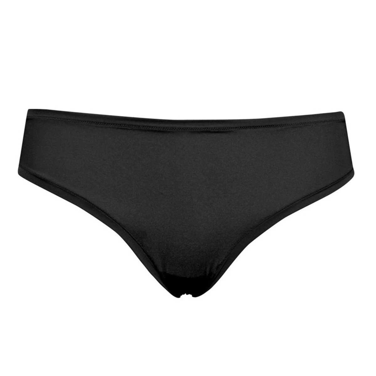 Shorty échancré En Microfibre Pure Noir – Image 4