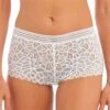 Wacoal Shorty En Dentelle Raffiné Blanc