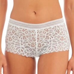 Wacoal Shorty En Dentelle Raffiné Blanc