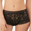 Wacoal Shorty En Dentelle Raffiné Noir