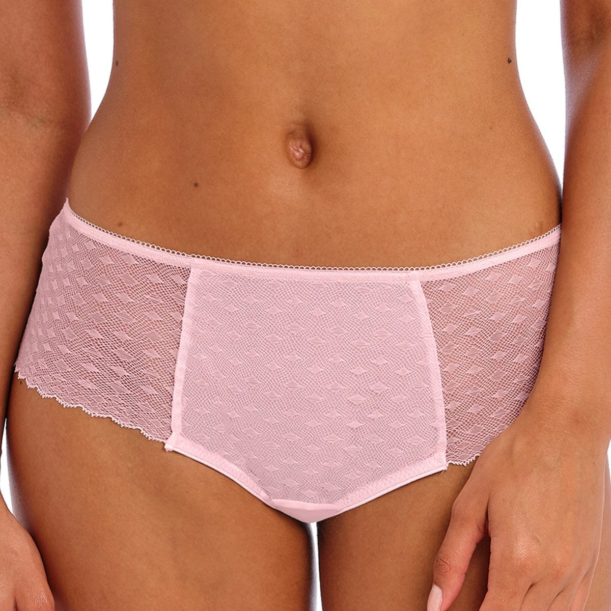 FREYA Shorty En Dentelle Signature Barely Pink