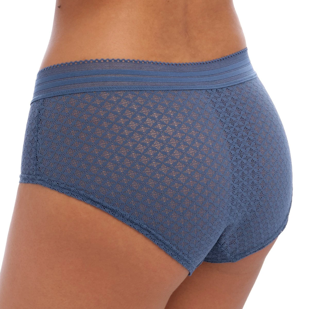 FREYA Shorty En Dentelle Viva Lace Vintage Denim – Image 2