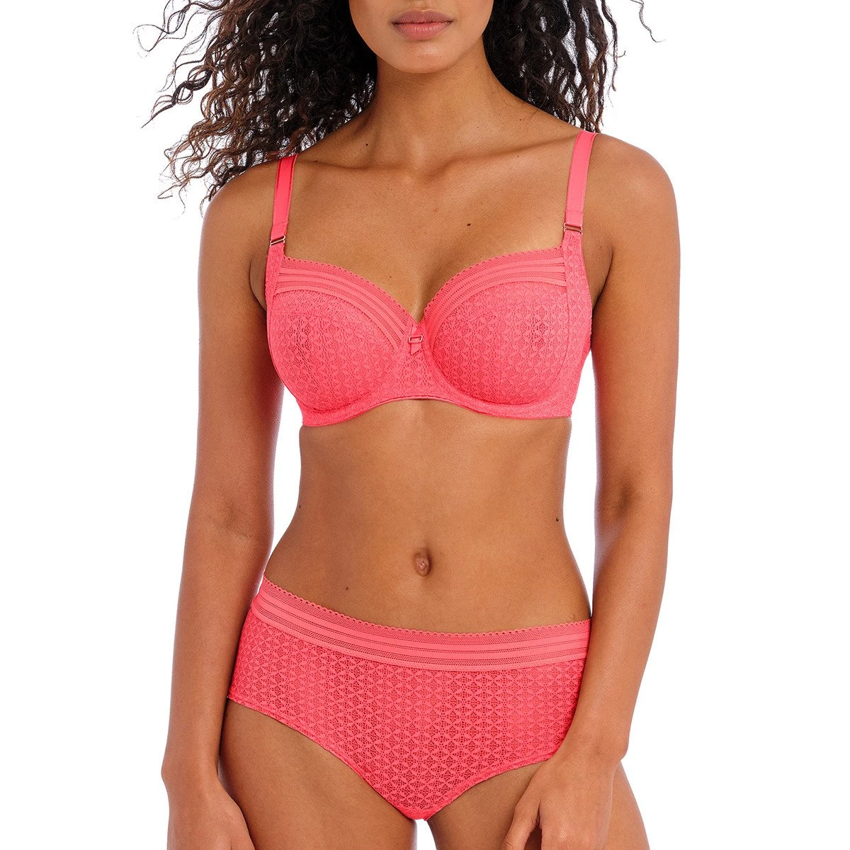 FREYA Shorty En Dentelle Viva Sunkissed Coral – Image 3