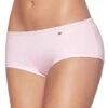 Eden Park Shorty Femme Rose Poudré à Pois Blancs En Modal