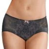 Rosa Faia Shorty Fleur Gris Anthracite