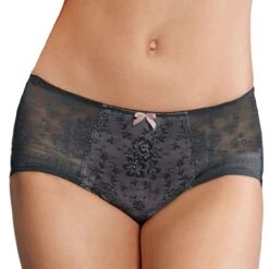Rosa Faia Shorty Fleur Gris Anthracite
