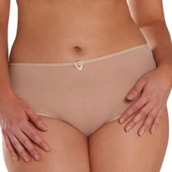 Curvy Kate Shorty Semi Transparent Taille Haute Victory Latte