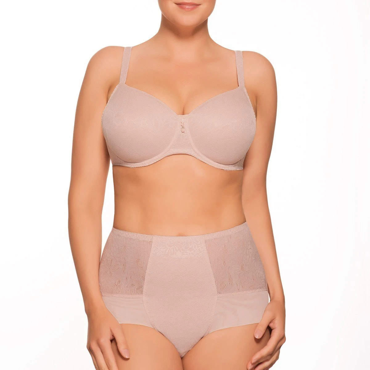 Soutien-gorge à Armatures Grande Taille Alice Nude – Image 2