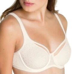 Soutien-gorge à Armatures Plumetis Perfect Séduction Ivoire