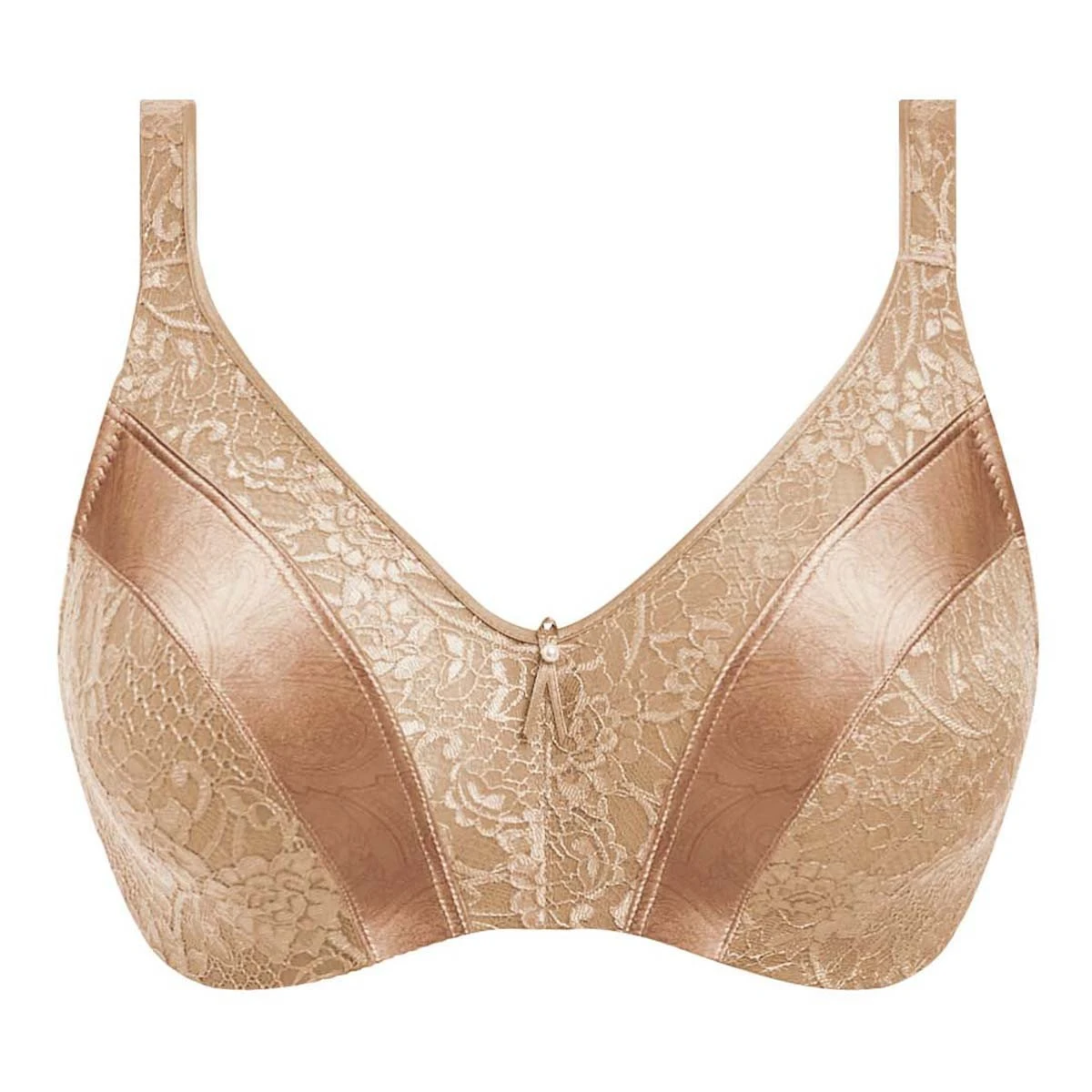 Wacoal Soutien-gorge Amincissant à Armatures Minimizer Nude – Image 3