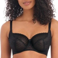 FREYA Soutien-gorge Balconnet Bonnets Profonds Signature Noir