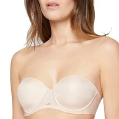 Soutien-gorge Bandeau à Armatures Insoupçonnable Nude
