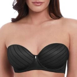 FREYA Soutien-gorge Bandeau Moulé à Armatures Caméo Noir