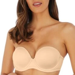 Wacoal Soutien-gorge Bandeau Paddé Red Carpet Nude