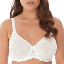 FANTASIE Soutien-gorge Bonnet Moulé Impression Blanc