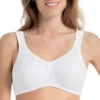 ANITA Soutien-gorge Confort En Coton Sans Armatures Jana Blanc