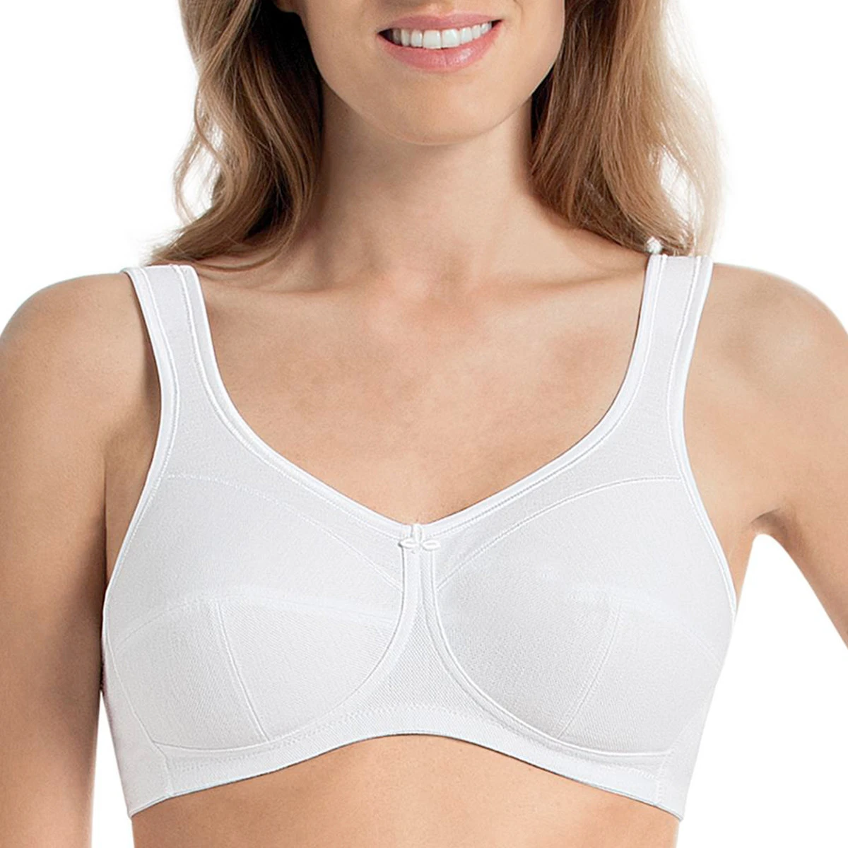 ANITA Soutien-gorge Confort En Coton Sans Armatures Jana Blanc