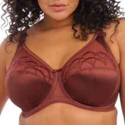 ELOMI Soutien-gorge Grande Taille à Armatures Cate Dark Copper