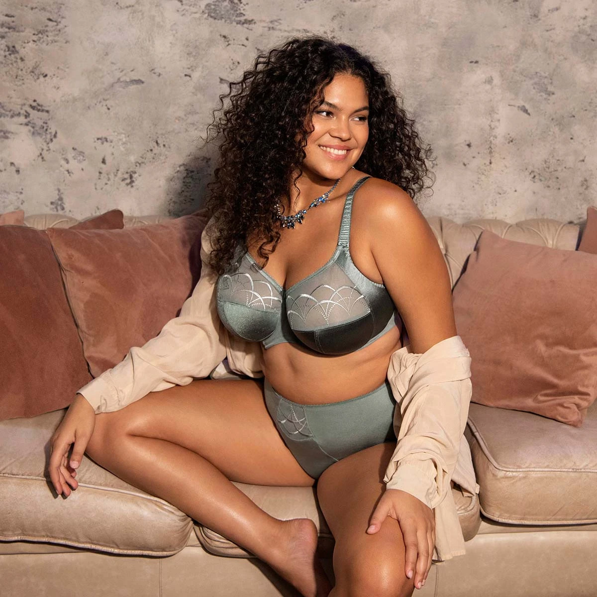 ELOMI Soutien-gorge Grande Taille Avec Armatures Cate Willow – Image 5