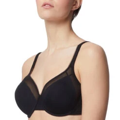 Soutien-gorge Moulé à Armatures Perfect Shadow Noir
